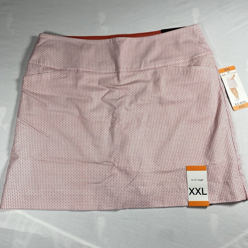 NWT SC&CO Golf Skort Size XXL Comfortable Stretch 360 Tummy Control